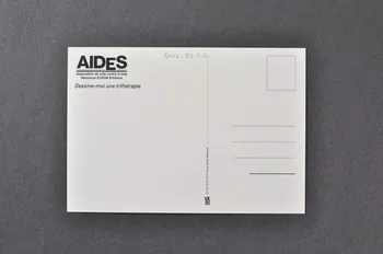 Cabu ; Association Aides carte postale "Encore un simulateur qui ne veut pas faire son service militaire." France 2002 2002.93.11.2 Photo Mucem