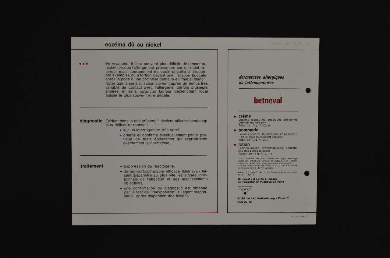 FICHE 1970 2000.60.611.6 Photo Mucem