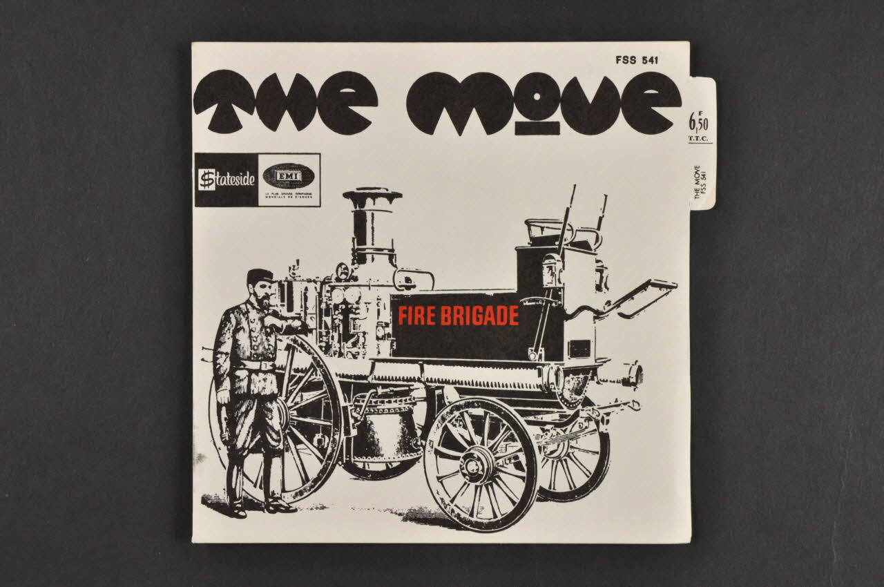 pochette de disque Fire brigade 2001.69.16.902 Photo Mucem