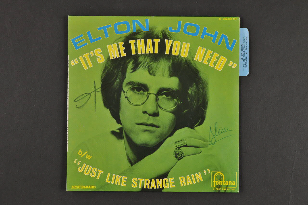 pochette de disque Just like strange rain 2001.69.16.903 Photo Mucem