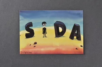 Delambre ; Association Aides carte postale SIDA France 2002 2002.93.11.7 Photo Mucem
