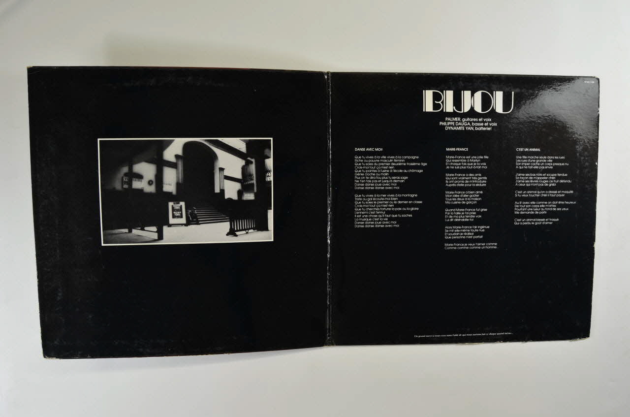 disque 33 tours Danse avec moi / Bijou 2001.69.16.91.1-2  Photo Mucem