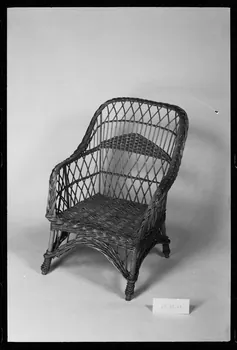 photographie Fauteuil en vannerie Ph.1985.1.302  Photo