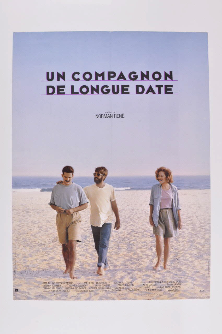Films A R P Affiche de film "Un compagnon de longue date" France 1990 2002.94.1 Photo Mucem
