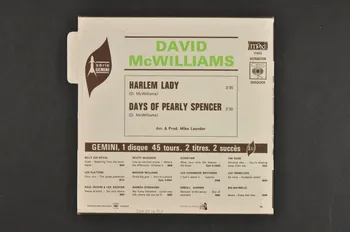 pochette de disque Days of pearly spencer 2001.69.16.957 Photo Mucem