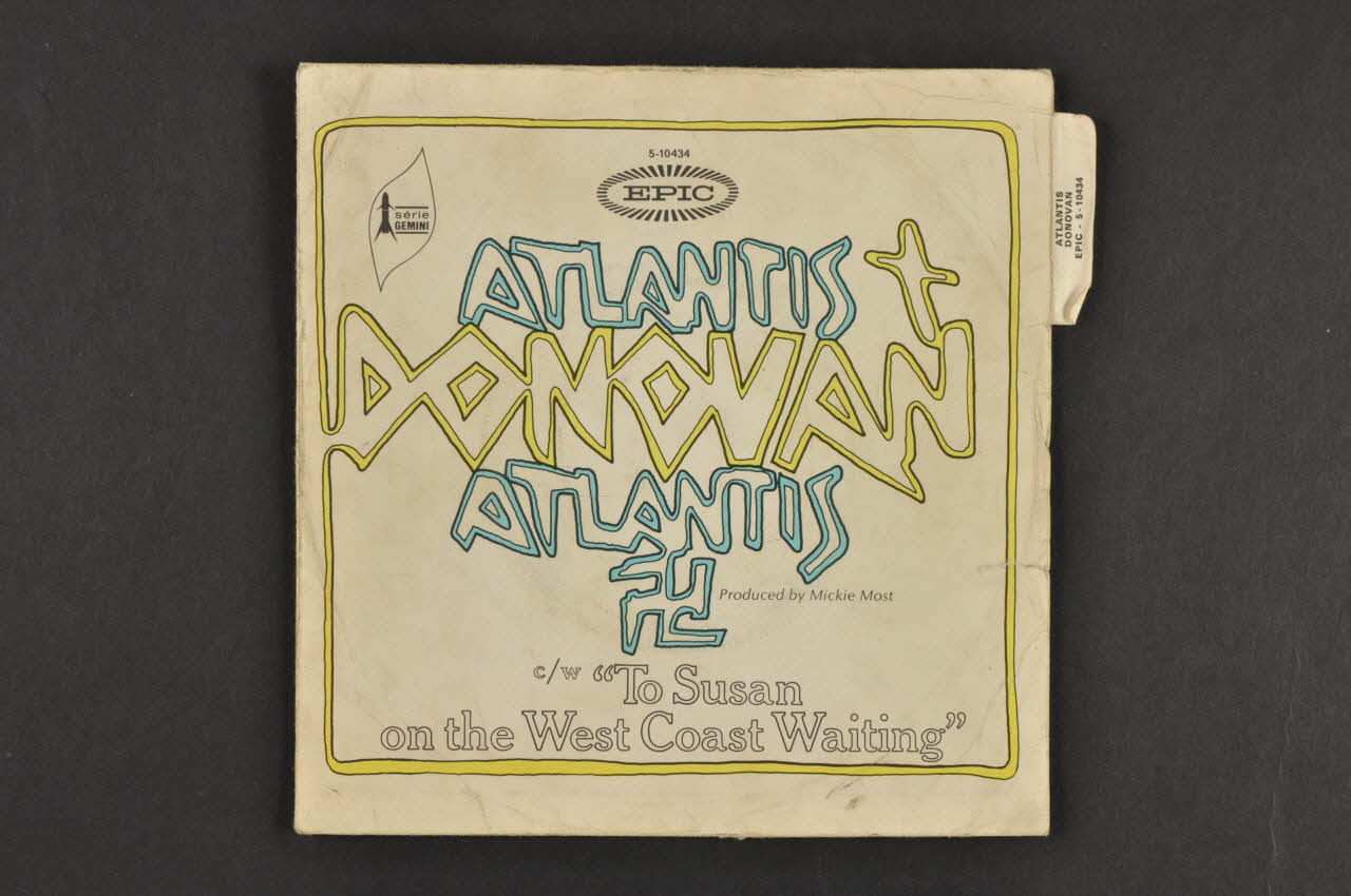 pochette de disque To Susan on the west coast waiting 2001.69.16.972 Photo Mucem