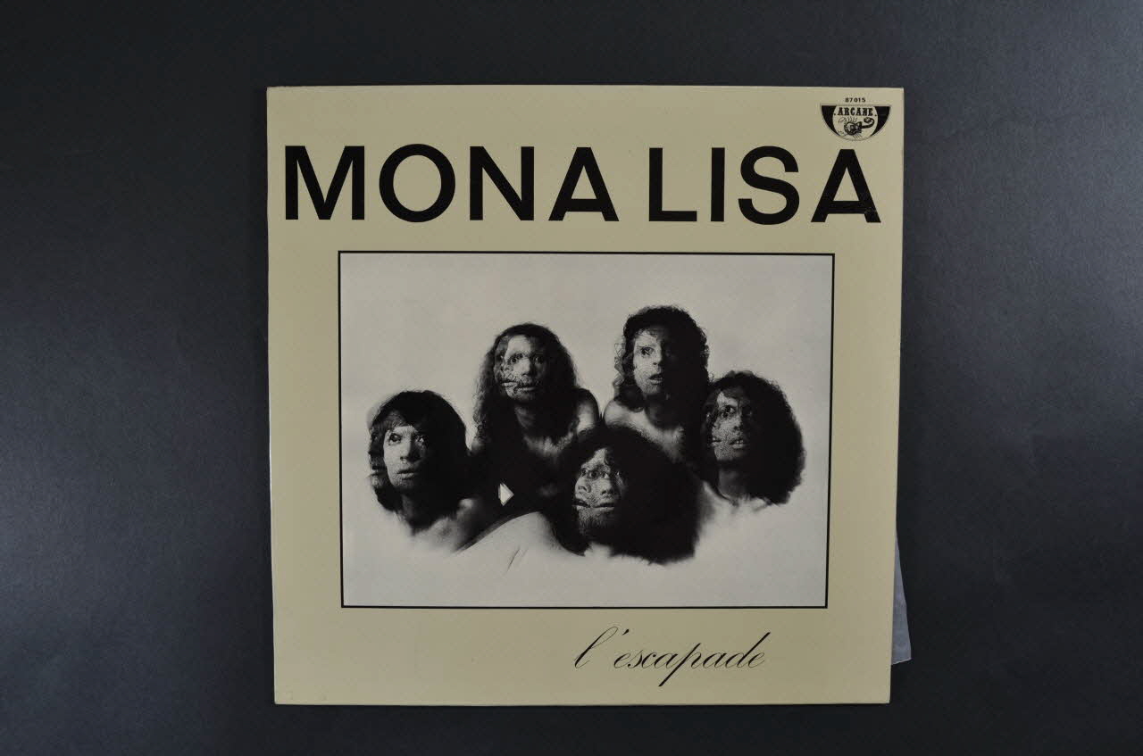 Mona Lisa ; Eurodisc disque 33 tours L'escapade 1974 2001.69.16.98.1-2 Photo Mucem