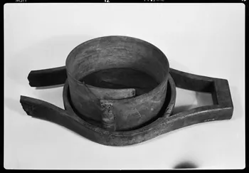 Anonyme photographie Egouttoir à fromage, forme à fromage 1964/7/1 Ph.1964.73.17 Photo