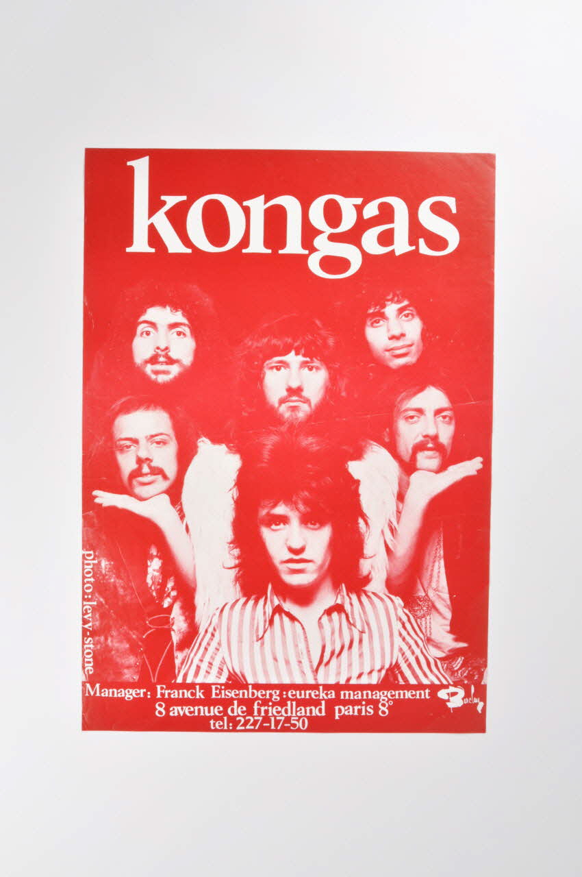 Levy-Stone affiche Kongas France 1970 2001.69.17.112 Photo Mucem