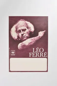 affiche Léo Ferré 2001.69.17.117 Photo Mucem