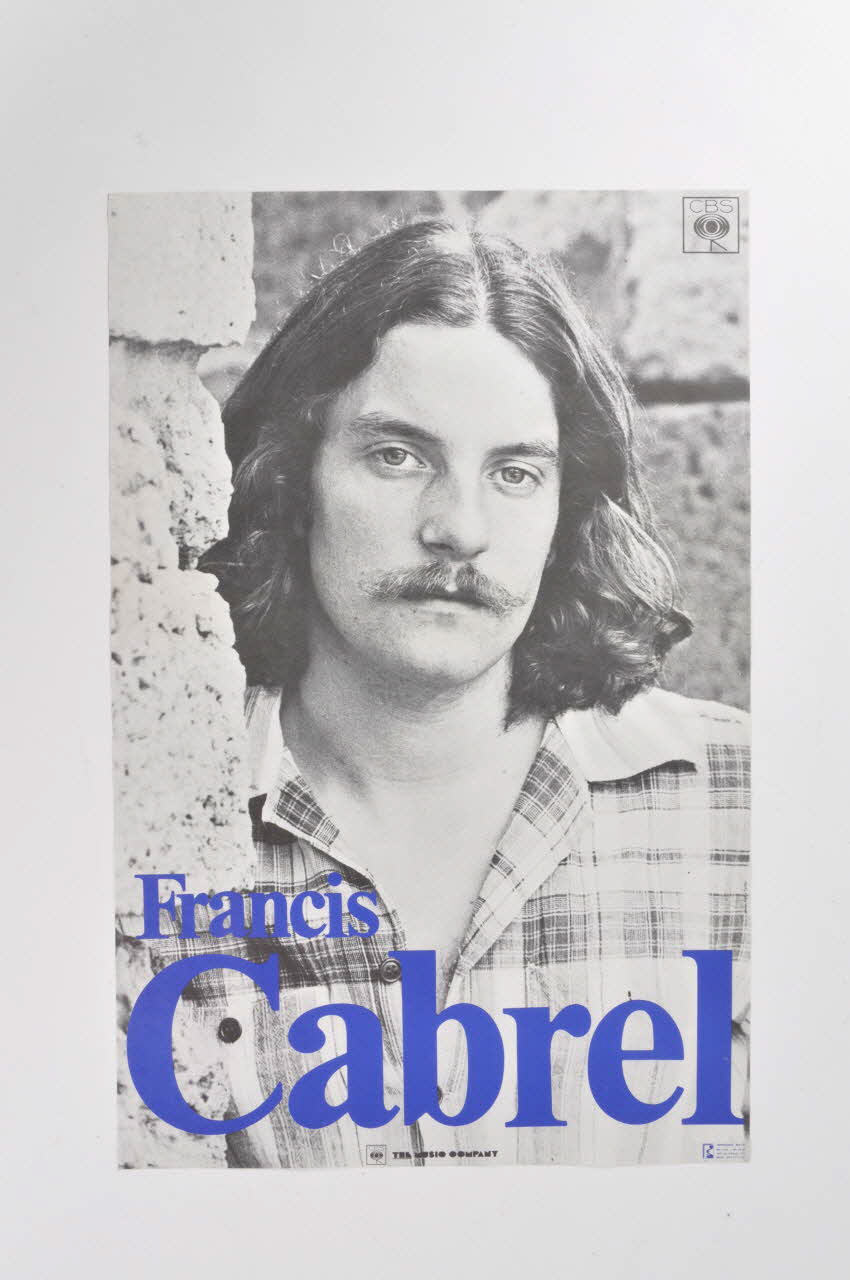 affiche Francis Cabrel 2001.69.17.118 Photo Mucem
