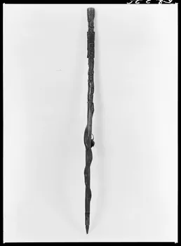 Alain Guey photographie Canne de compagnon Ile-de-France, France 1968/1/1 Ph.1968.3.26  Photo