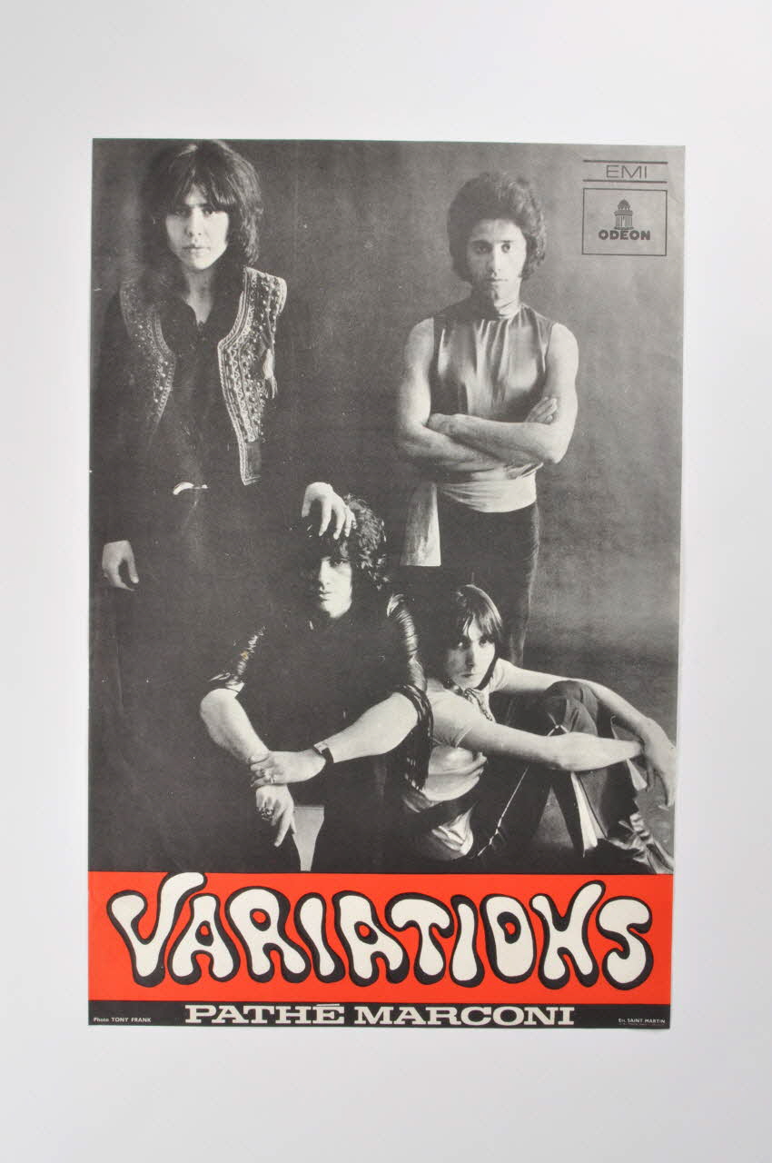 Tony Frank affiche Variations Paris 13ème 1960 2001.69.17.18 Photo Mucem