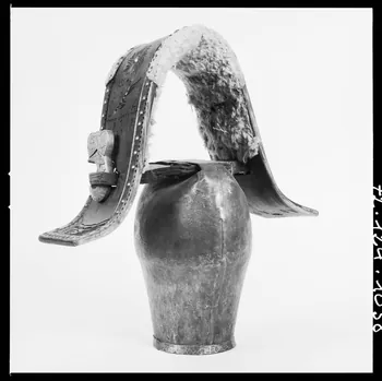 Réunion des musées nationaux - Grand Palais photographie Collier de bouc meneur et sonnaille France 1972 Ph.1972.124.1038 Photo