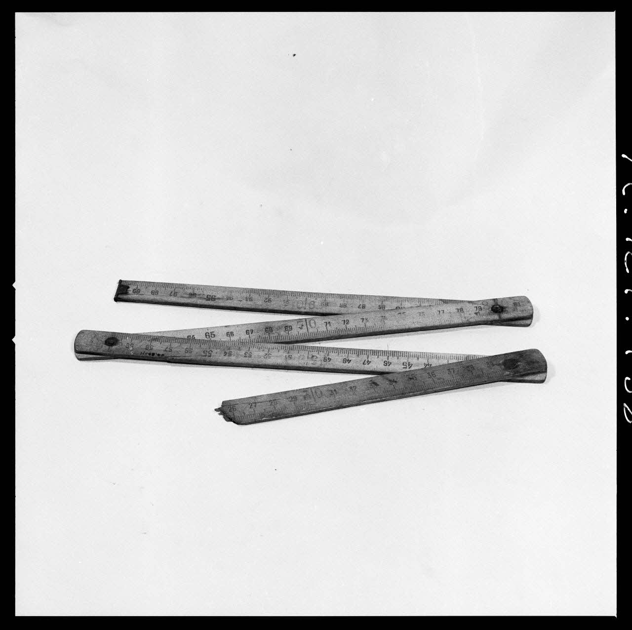Réunion des musées nationaux - Grand Palais photographie Mètre pliant France 1972 Ph.1972.124.758 Photo