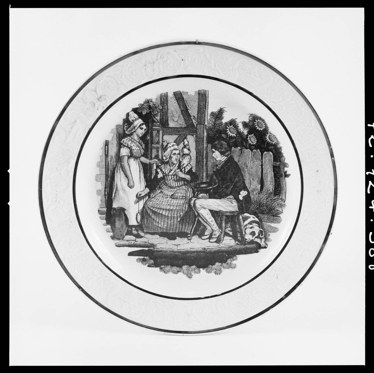 Réunion des musées nationaux - Grand Palais photographie Assiette France 1972 Ph.1972.124.988 Photo