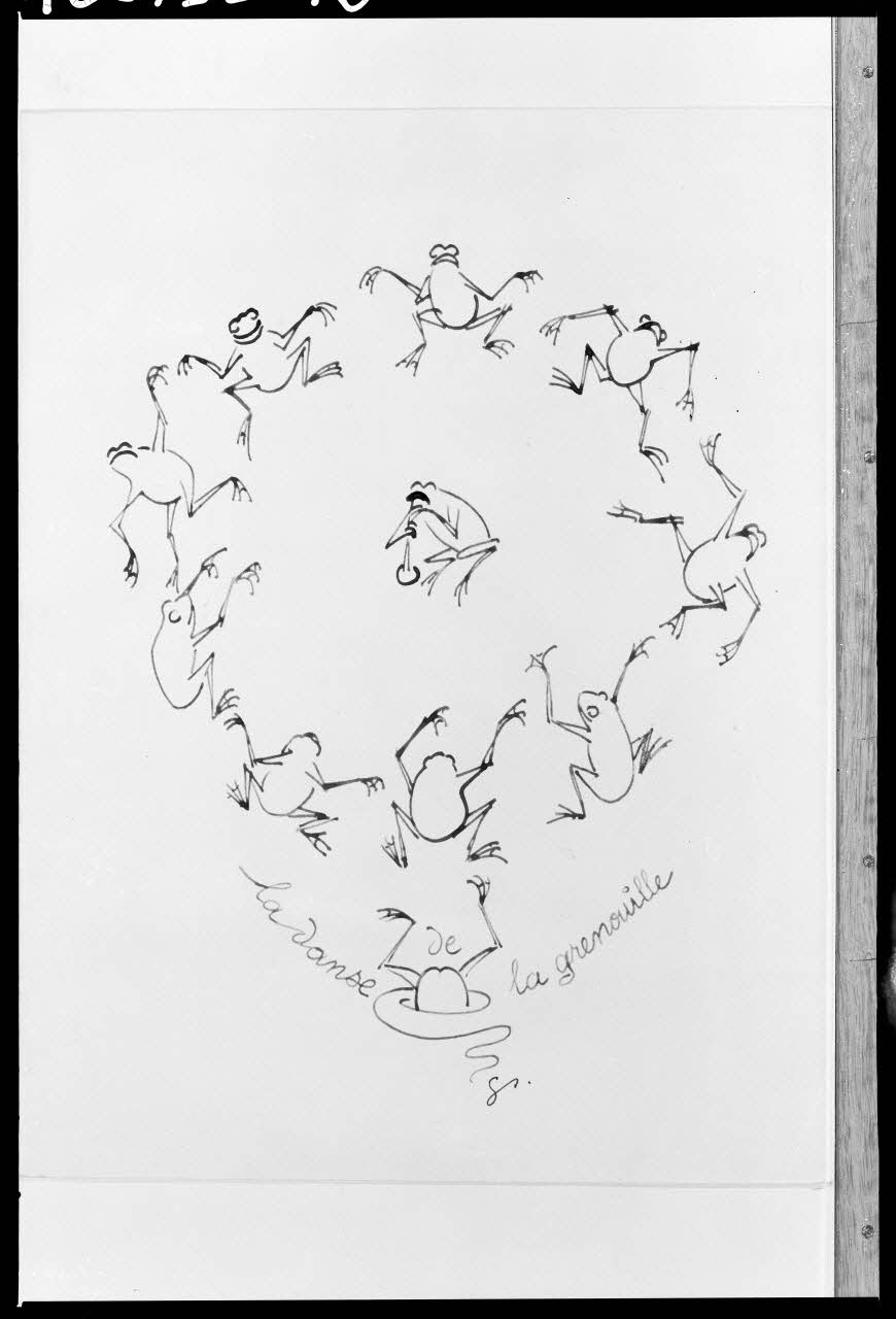 Gaston Dolbeau photographie MNATP. Mission de Mademoiselle Lancelot sur la musicologie Vendée Pays de la Loire, France 1972/4/1 Ph.1972.133.12 Photo