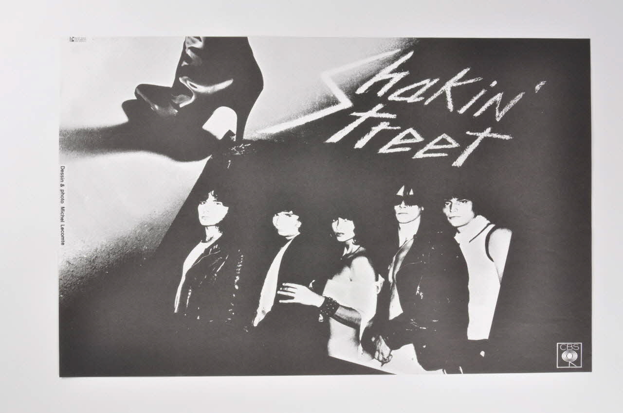 Michel Lecombe affiche Shakin Street Île-de-France, France 1970 2001.69.17.37 Photo Mucem