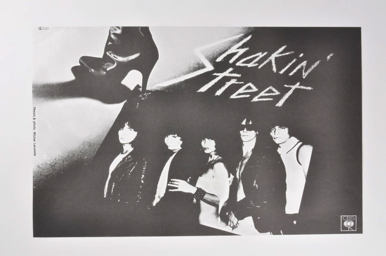 Michel Lecombe affiche Shakin Street Île-de-France, France 1970 2001.69.17.59 Photo Mucem