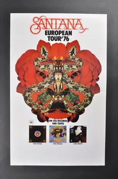affiche Santana France 1976 2001.69.17.77 Photo Mucem