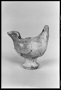 Beck photographie Sifflet en terre vernissée, en forme d'oiseau France 1970/9/25 Ph.1970.20.2288 Photo
