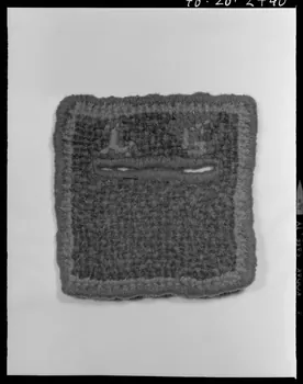 Beck photographie Poche à sel de berger, en drap et toile. Provenant des Hautes-Pyrénées France 1970/11/19 Ph.1970.20.2740  Photo
