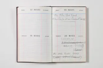 agenda agenda pour l'année 1970 1970 2001.69.63.13 Photo Mucem