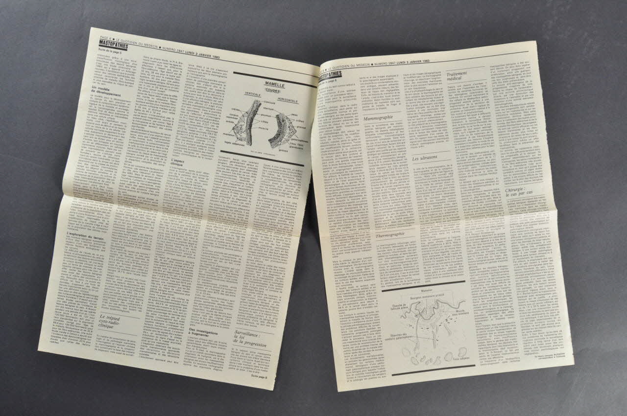 COUPURE DE JOURNAL 1972-1984 2000.60.721.16 Photo Mucem