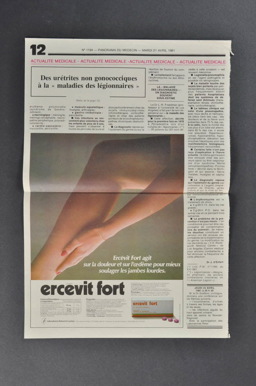 COUPURE DE JOURNAL 1972-1984 2000.60.721.19 Photo Mucem