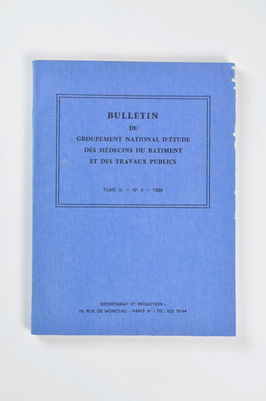 revue professionnelle 1970 2000.60.847.1 Photo Mucem