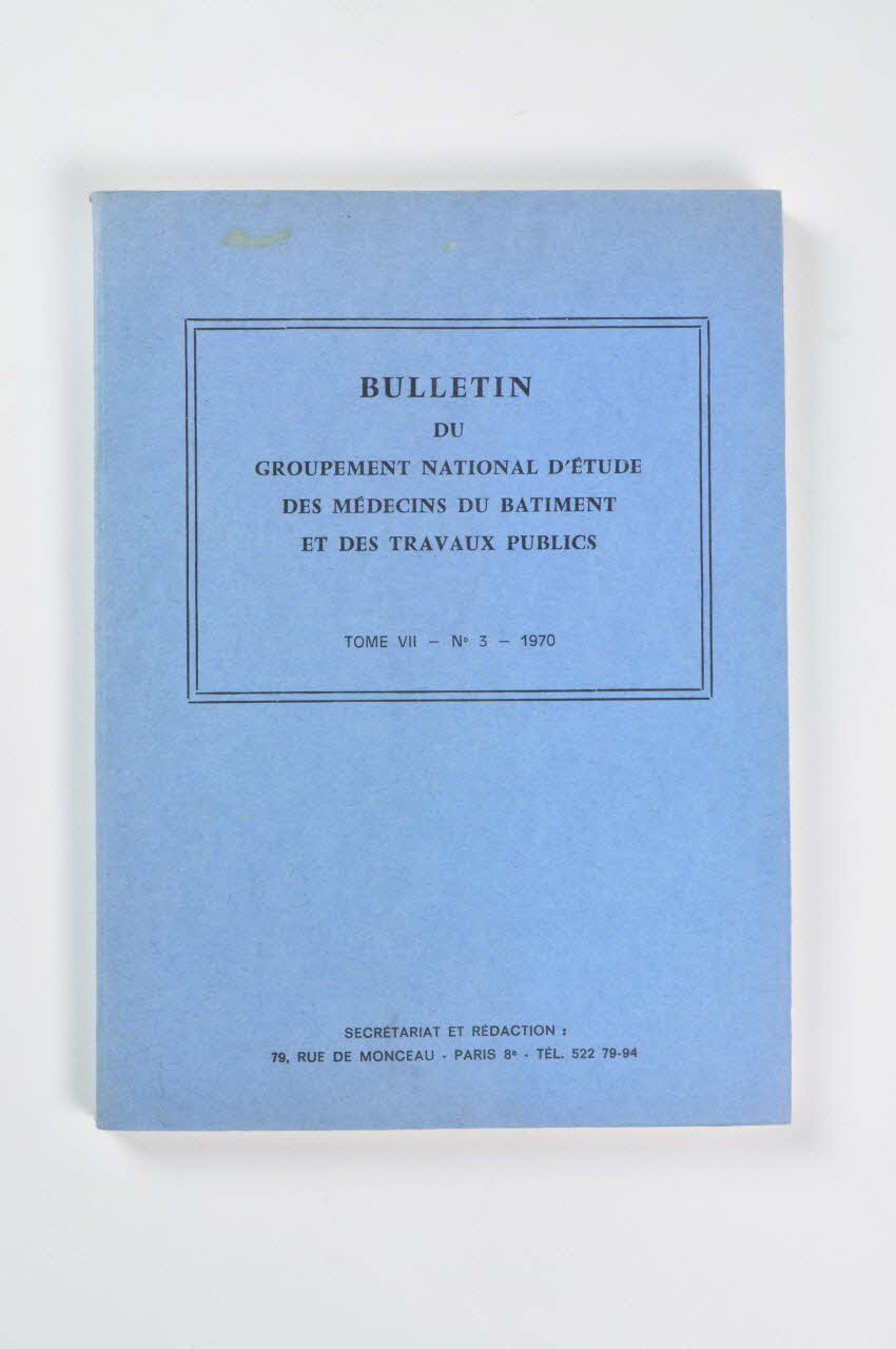 revue professionnelle 1970 2000.60.847.15 Photo Mucem