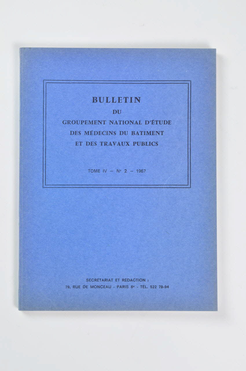 revue professionnelle 1967 2000.60.847.3 Photo Mucem