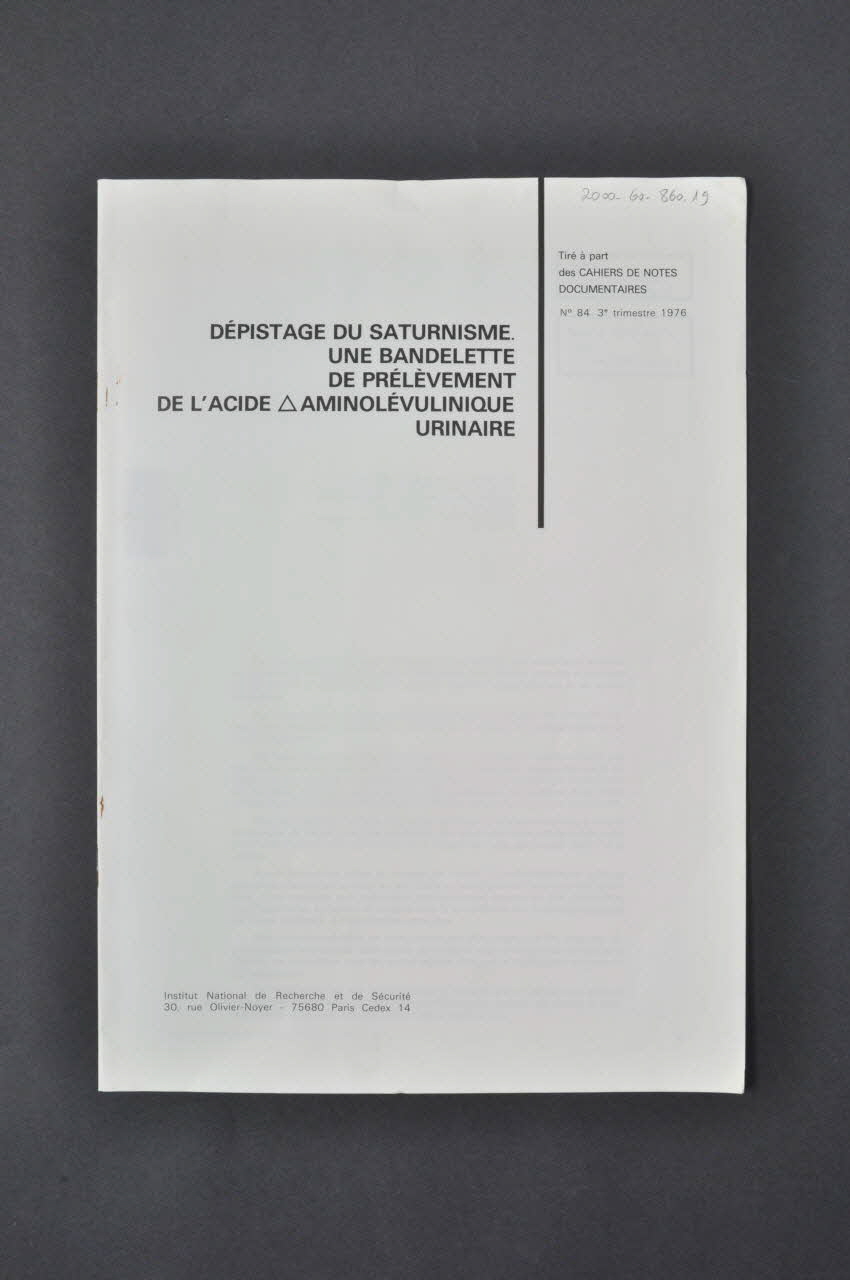 DOCUMENTS DIVERS 1940 2000.60.860.19 Photo Mucem