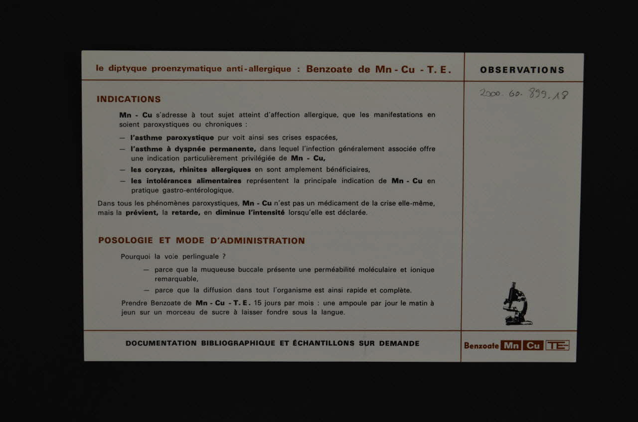 DOCUMENTS DIVERS 1970 2000.60.899.18 Photo Mucem