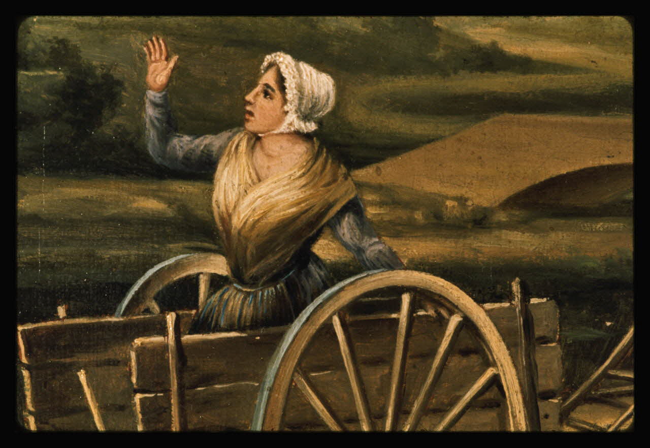 A. Chastanier photographie Vue en détail d'un ex-voto de Louis Du Cros daté du 22 juillet 1855 Ile-de-France, France 1973 Ph.1973.213.39 Photo