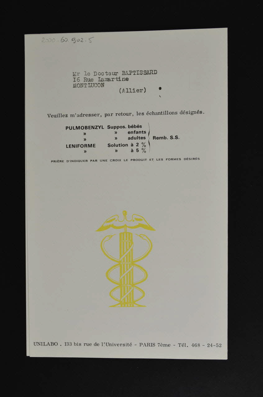 DEPLIANT 1970 2000.60.902.5 Photo Mucem