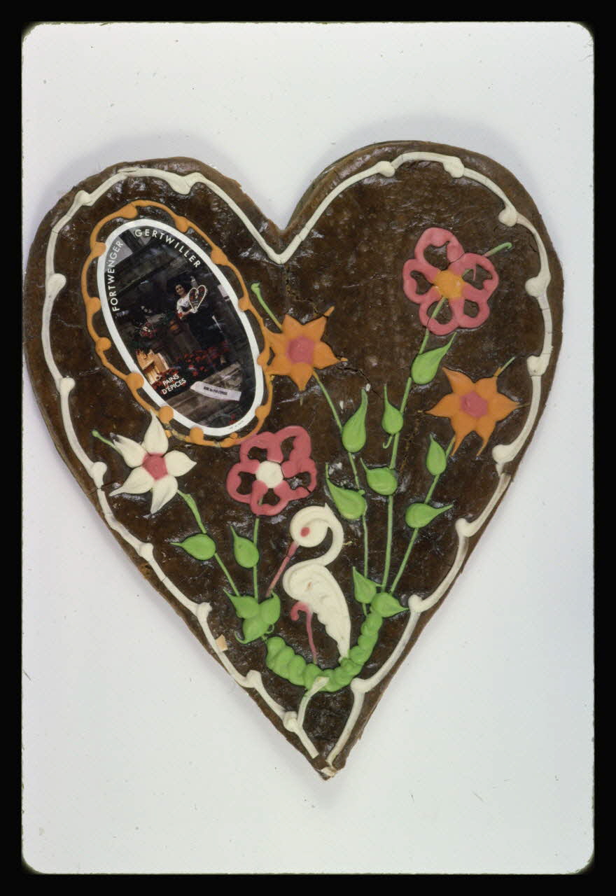 photographie Pain d'épice à décor de cœur Ph.1984.55.1 Photo