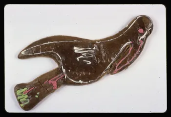 photographie Pain d'épice à décor d'oiseau Ph.1984.55.11 Photo