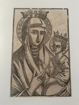 imagerie ancienne Madone de Saint Luc 2000.46.14 Photo Mucem