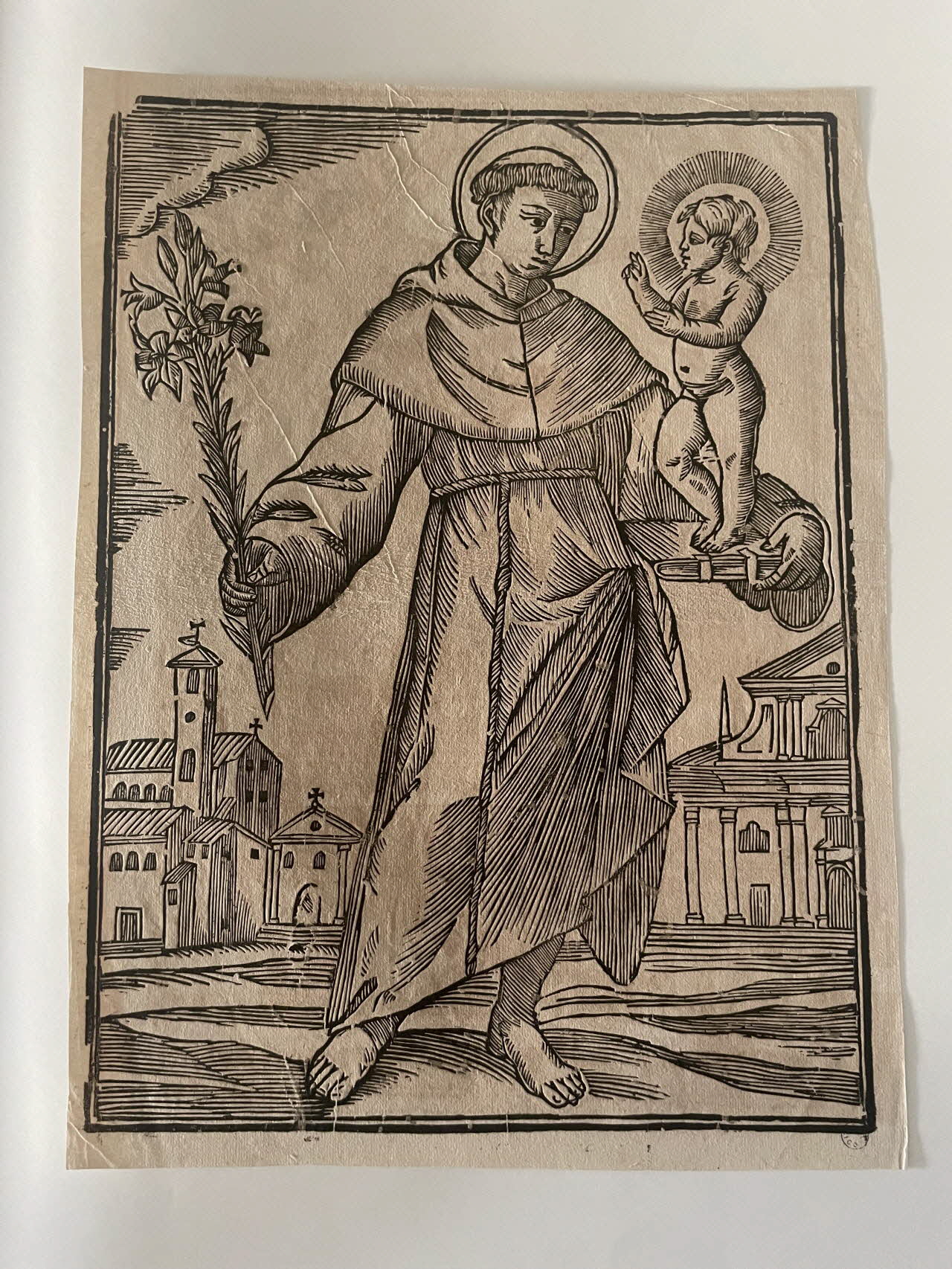 imagerie ancienne Saint Antoine de Padoue 2000.46.16 Photo Mucem