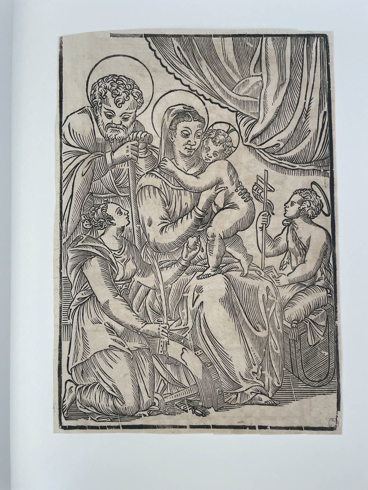 imagerie ancienne La Sainte Famille 2000.46.21 Photo Mucem