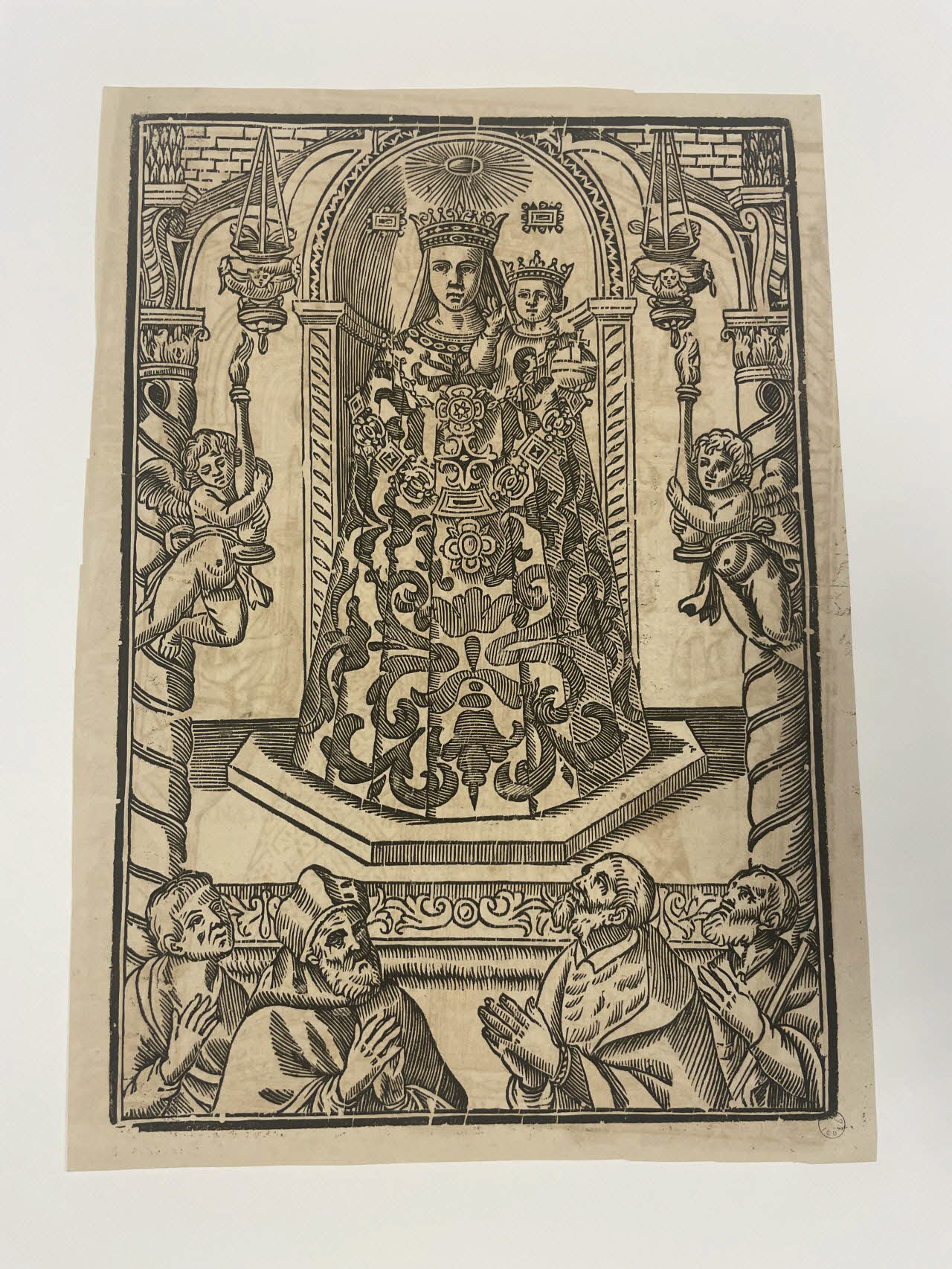 imagerie ancienne Notre-Dame de Lorette (?) 2000.46.3 Photo Mucem