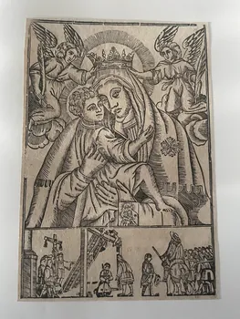 imagerie ancienne Vierge au scapulaire 2000.46.8  Photo Mucem