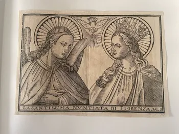 imagerie ancienne LA SANTISSIMA NUNTITA DI FIORENZA BAL S 2000.46.18 Photo