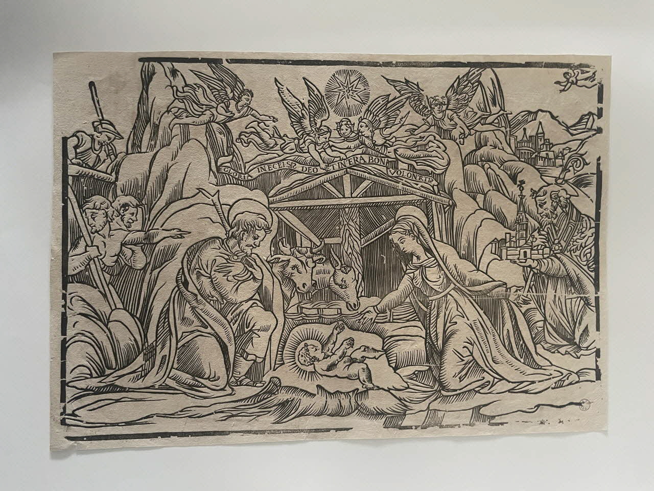 imagerie ancienne Nativité 2000.46.20 Photo