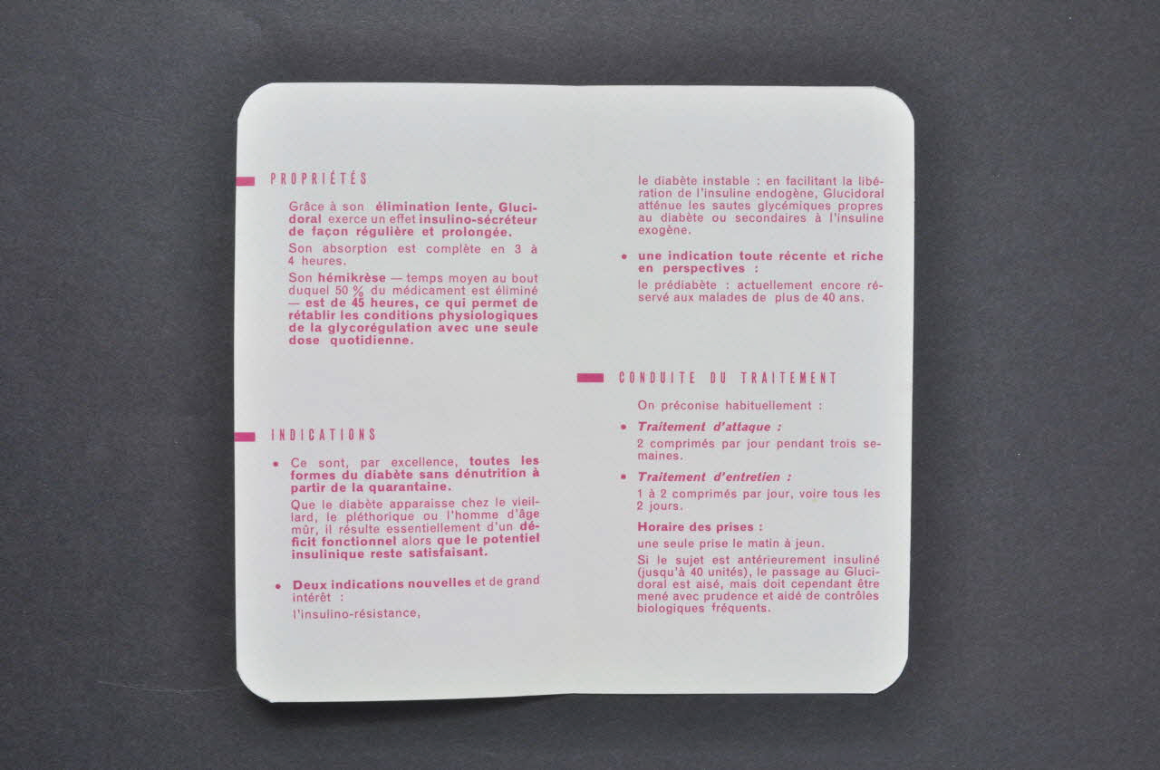 dépliant publicitaire 1970 2000.60.977.26  Photo Mucem
