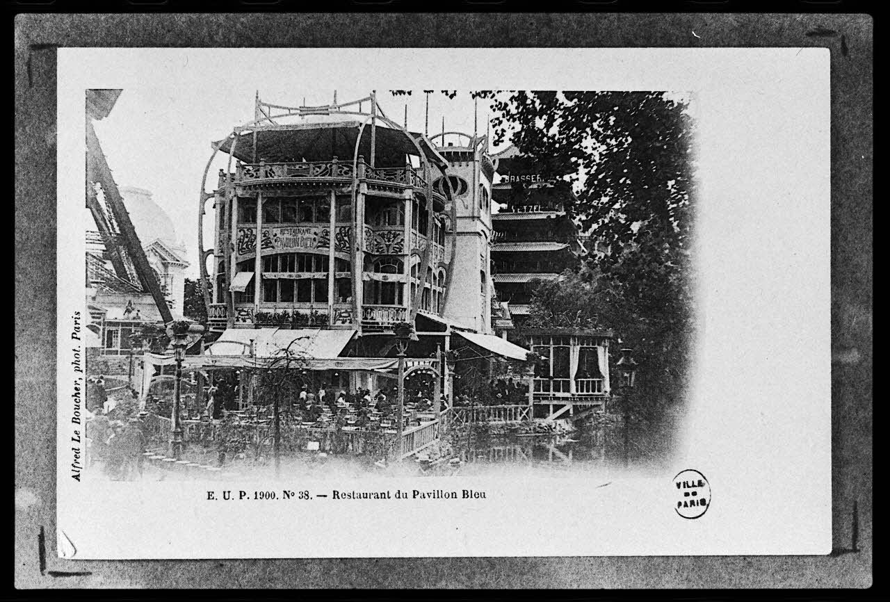 photographie Carte postale de l'Exposition de 1900 Ph.1987.70.96 Photo