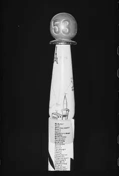 photographie Souvenir de conscription militaire. Quilles de 1958 Ph.1988.1.215 Photo