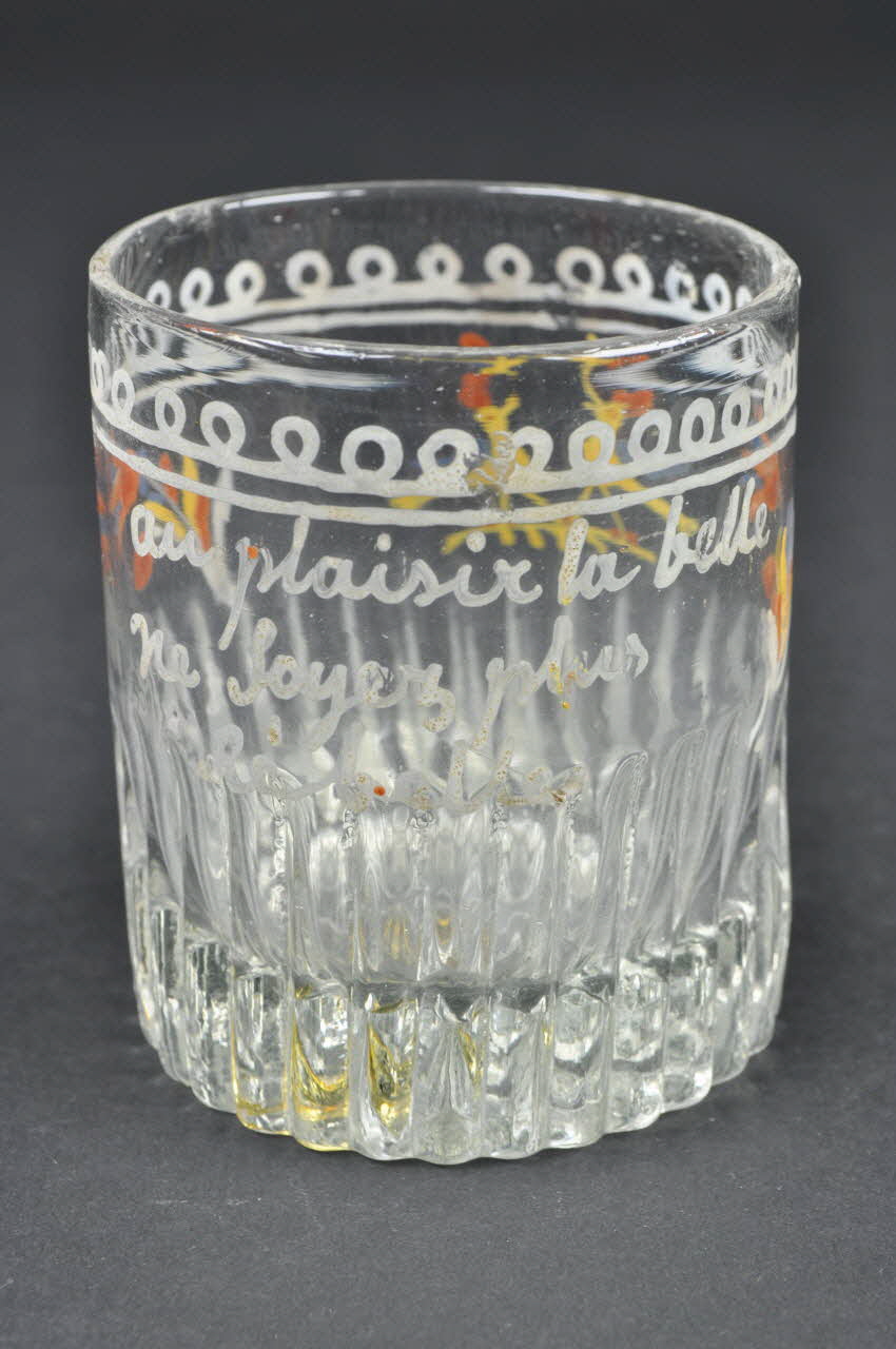 verre Haute-Normandie, France 1820-1848 1950.29.10 Photo Mucem