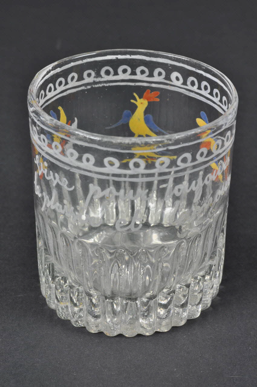 verre Haute-Normandie, France 1820-1848 1950.29.11 Photo Mucem